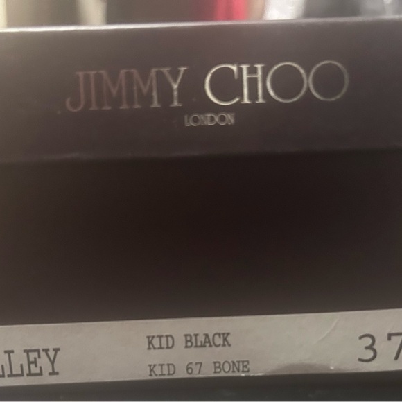 Jimmy Choos- two toned with black and light tan- - Picture 2 of 7